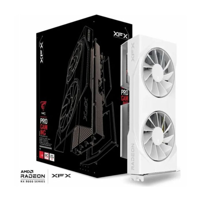 XFX Swift AMD Radeon RX 9060 XT OC White Gaming Edition 8GB