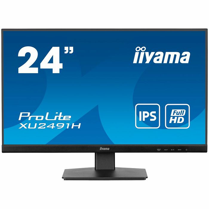 IIYAMA Monitor LED XU2491H-B1  23.8" IPS 1920 x 1080 100Hz  300 cd/m 1300:1 0.5ms HDMI DP Titl 3y