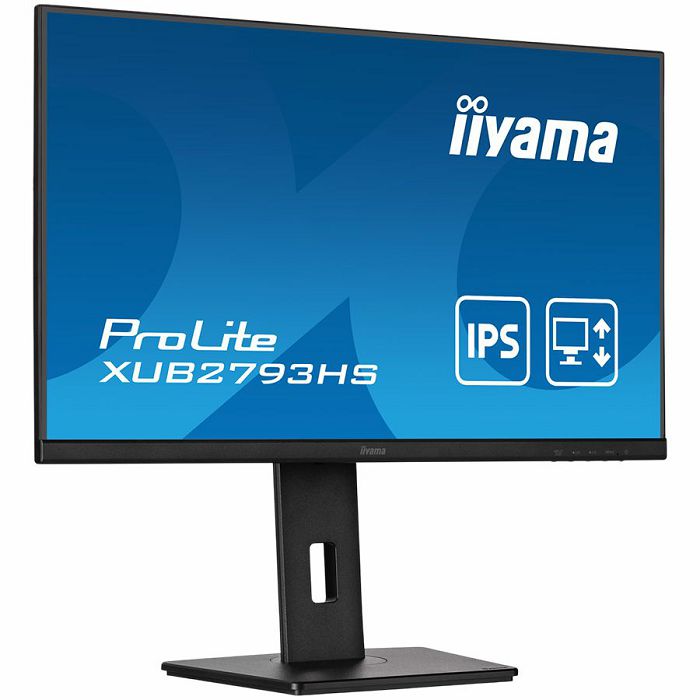 Iiyama  XUB2793HS-B7  LED monitor 27 1920 x 1080 FHD 100 Hz IPS 300 cd 1300 1ms HDMI DP