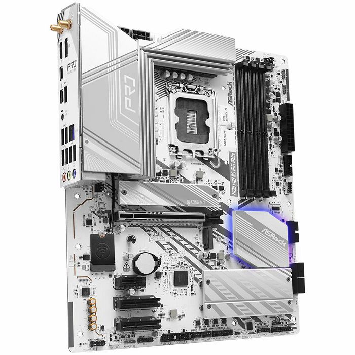 ASROCK Z890 Pro RS WiFi White ATX LGA1851 DDR5