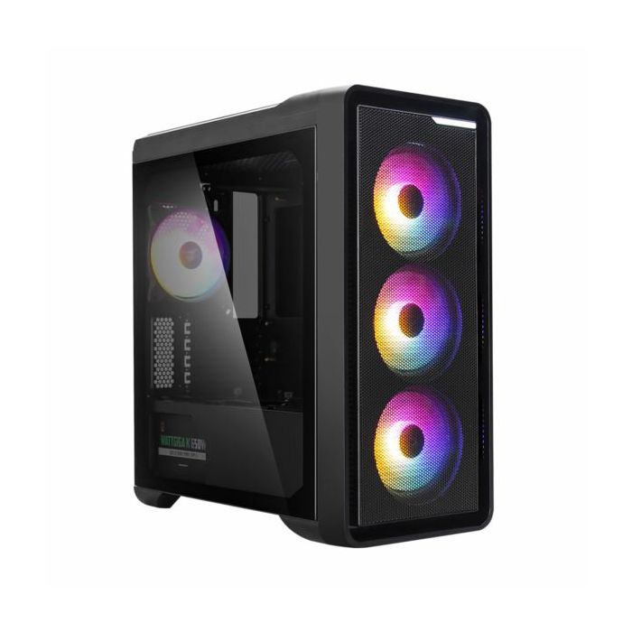 Zalman M3 Plus RGB Mini Tower Case, black