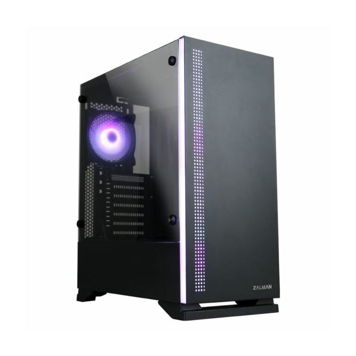 Zalman S5 black mid tower case