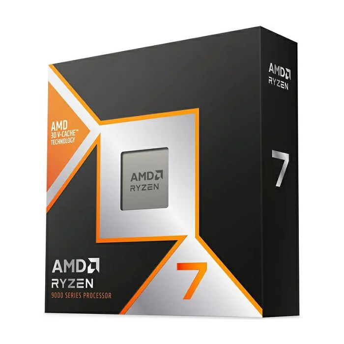 AMD Ryzen 7 9800X3D, 8C/16T 4,7G/5,2G, 105MB, AM5