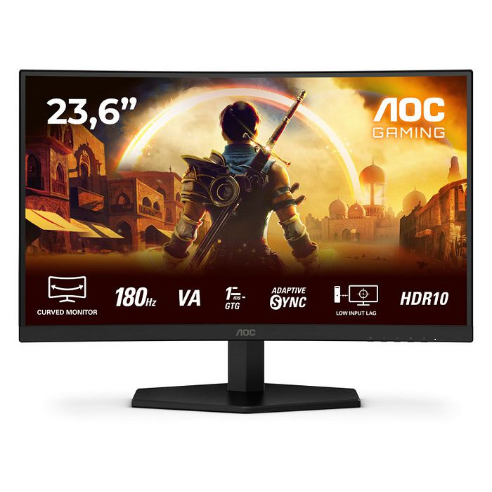 AOC C24G42E 23,8", 2xHDMI, DP, 180Hz, zvuč.
