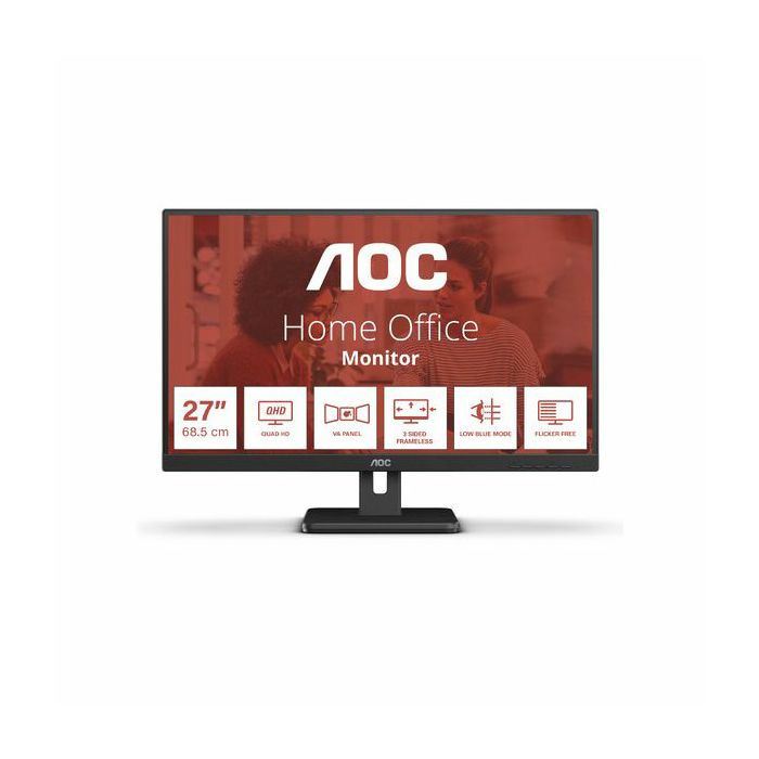 AOC LED VA 27" Q27E3UMF, HDMI, DP, zvuč., USB