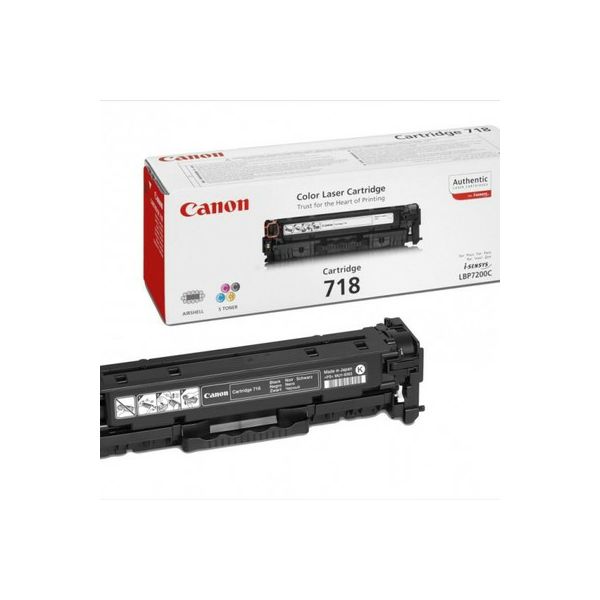 Canon toner CRG-718Bk, crni