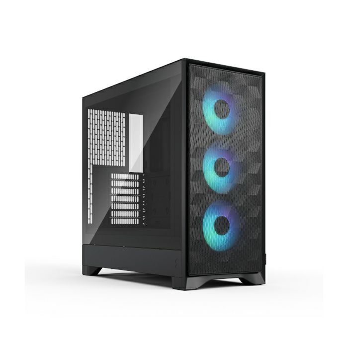 Fractal Pop 2 Air Black TG RGB, crno bez napajanja