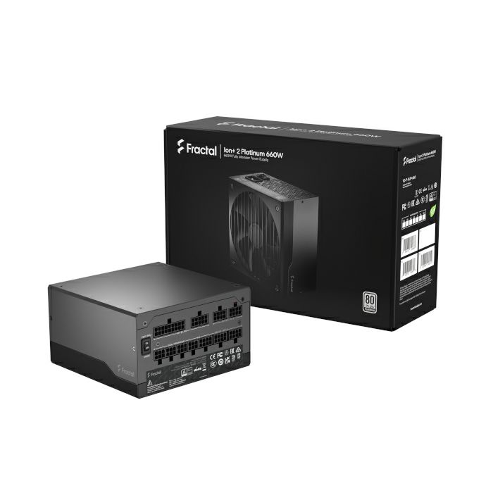 Fractal Ion+ 2 660W, 80+ Platinum, modularno