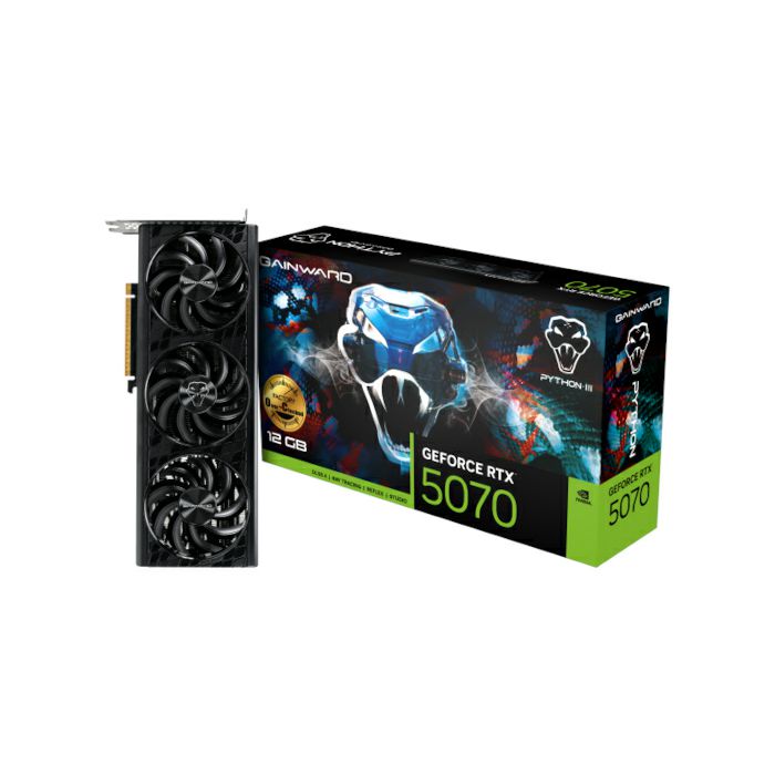 Gainward RTX5070 Python III OC, 12GB, GDDR7