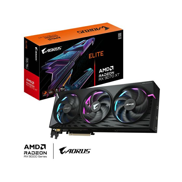 Gigabyte R9070XT Aorus E, 16GB