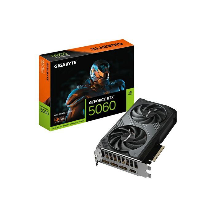 Gigabyte GF RTX5060 WF2 OC, 8GB GDDR7