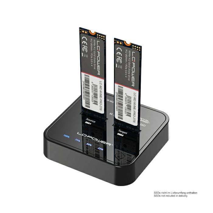 LC-Power dock 2x m.2 NvME