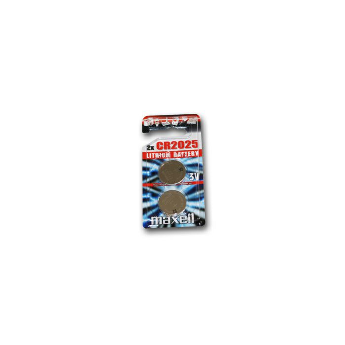 Maxell lit. dugm. baterija CR2025, 2 kom