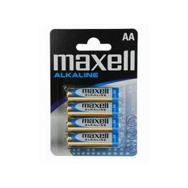 Maxell alk. baterija LR-6/AA, 4 kom