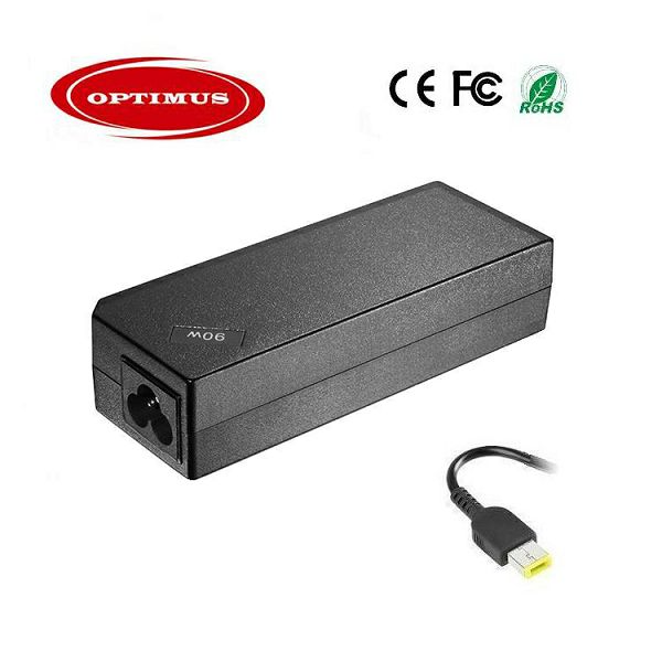 Optimus zamjenski laptop punjač 90w 20v 4.5a-100-240v 50-60Hz kompatibilan s Lenovo-slim usb konektor