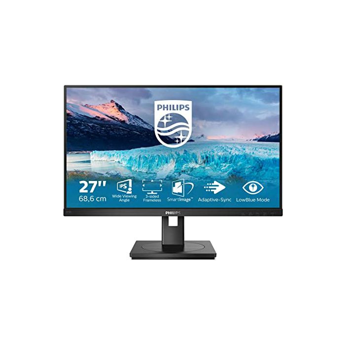 Philips 27" 272S1AE, IPS, HDMI, DP, DVI, HAS, zvu.