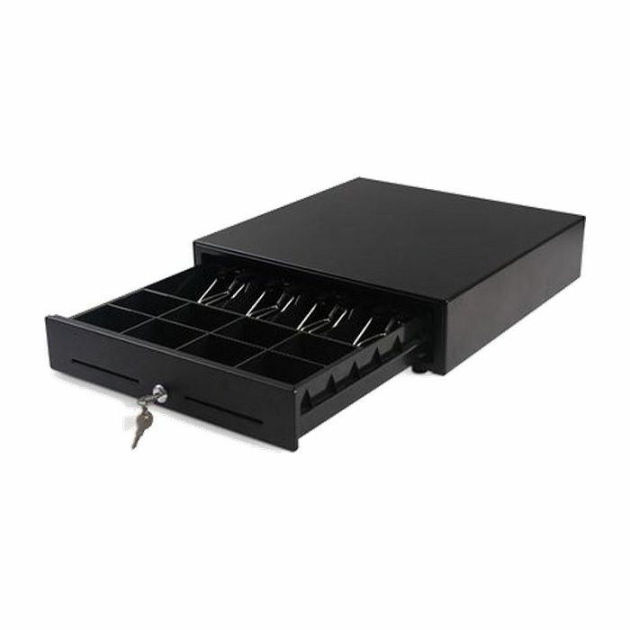 Ladica za novac, MS EURO, 24V, MS-410, 4N8K, crna