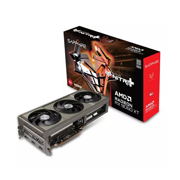 Sapphire Nitro+ RX 9060XT Gaming OC, 16GB GDDR6
