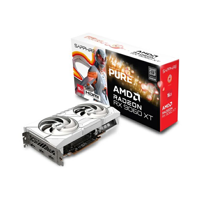 Sapphire Pure RX 9060XT Gaming OC, 16GB GDDR6