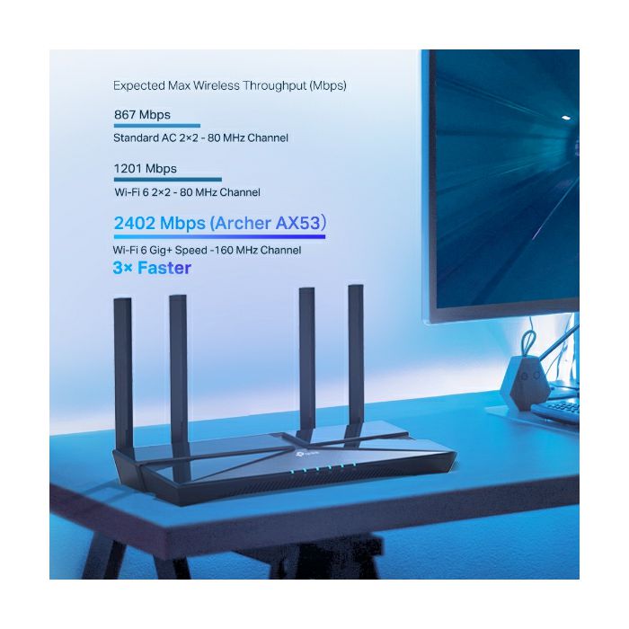 TP-Link Archer AX53, AX3000 Wi-Fi 6 Router