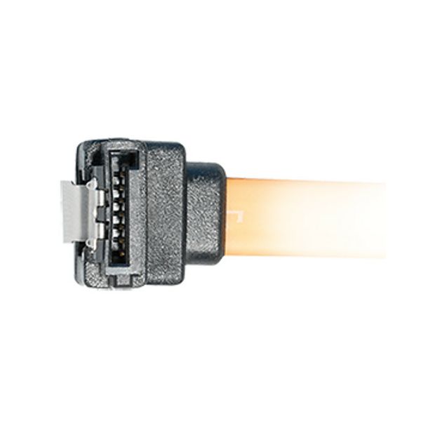 Kabel HDD/SATA kutni, 0,3m, s kvačicom